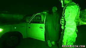 i sneaked perfect muslim teen into army base for hardcore blowjob