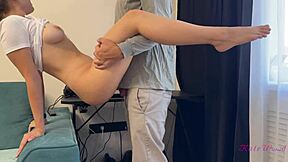 Neighbor Creampies Tight Milf Pussy In Gym