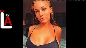 check out sarah gipson's massive tits and perfect redhead ass in this hot compilation