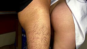 Petite Latina Dorm Skirt Girl No Panties Takes Hard Anal Quickie From Roommate Friend 🔥🍑