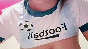 ve como me masturbo con mi playera del juego 😈🔥