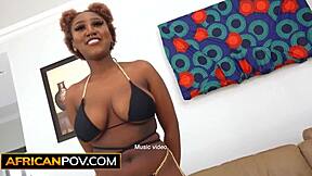 Big Tits Ebony Teen Fucks Hung Producer! Will She Get The Modeling Job After This Wild Ride?
