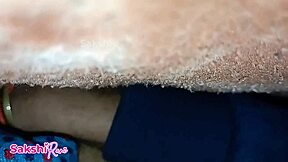Desi stepmom's big tits bounce as stepson fucks her tight pussy