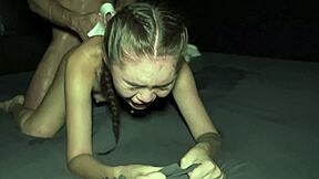 Why do petite Asian college teens crave rough monster cock pounding?