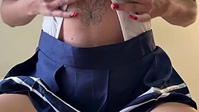 wanna fuck that goth classroom babe after school?