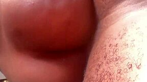 skinny teen worships ebony milf's huge ass in femdom play