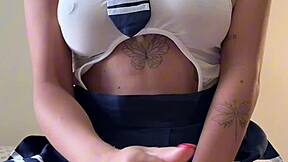 wanna fuck that goth classroom babe after school?