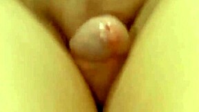rubbing my cum filled pussy squirting hard feels so good