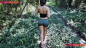 i wanted to pee in stepdad's mouth but watch him pound my tight teen ass in woods next time i'll piss dutrasura vagninho 😈🌲🍑💦
