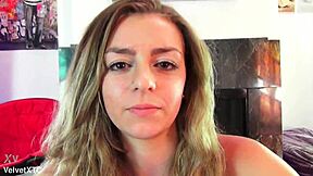 Cara Mia, Tease My Cock With Your Pretty Natural Tits?
