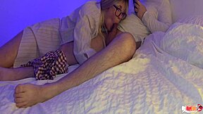 Stepmom Deepthroats Stepsons Cock On Phone Call Cum Swallow