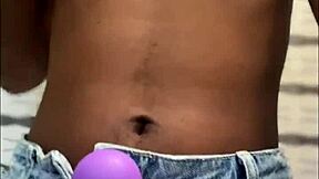 i'm a skinny ebony teen wife dominating black cock for cash n orgasms 💦