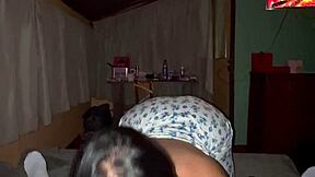 Colombiana's Big Ass Creampied Deep By Monster Cock Outdoor In Rain Thaliaandfelipe