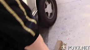 i mix cock riding with sloppy oral to outdo my girlfriend in this sex contest