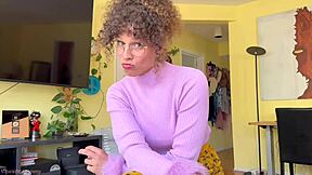Stepmom, why tease this impatient virgin with your pantyhose?