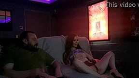 Cinema Wank Ends in Massive Cum Blast