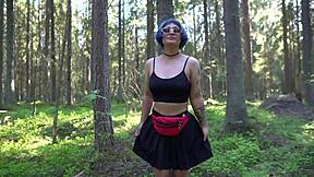i paid a curvy housewife to ride me deep in the forest