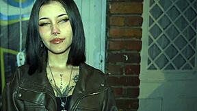 pov you run into your ex at night and she screams during rough creampie doggystyle
