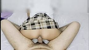 hey mister take this horny schoolgirl home and fuck her tight pussy