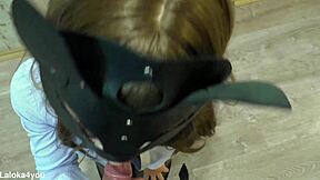 wanna see this horny secretary slobber boss's huge dick?