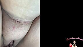 neighbor alone at party blows my cock for her special birthday candle