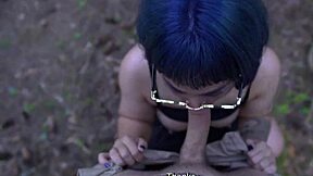 i paid a curvy housewife to ride me deep in the forest