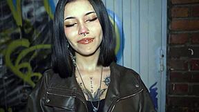 pov you run into your ex at night and she screams during rough creampie doggystyle