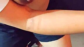 Indonesian chubby babe big boobs hairy pussy creampied doggy missionary hot!