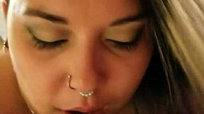 Watch 18yo Ebony Teen Slobber on Milf's Pierced Clit!
