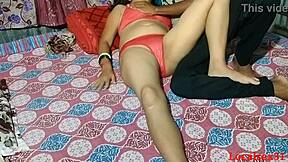 indian wife in pink dress, you love hubby fucking you doggystyle?