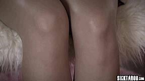 Innocent Avi Love Hazed With Rough Double Cock Fuck!