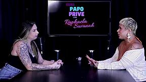 brazilian milf humiliates small dick in casting interview. eight hour web date with rich guy on sheer red