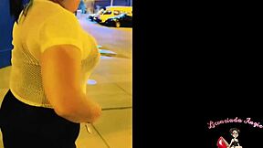 Gym stretches make her big ass clit ready for young cock
