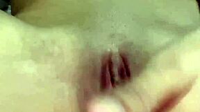 tender 18+ teen fingers her tight pussy craving a big cock inside