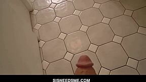 IZZY'S STEPBRO SLIPS COCK IN HER TIGHT CUNT FOR RAW FUCK!
