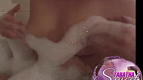hey tabatha, love watching you shave that pussy in the tub and rub your tits