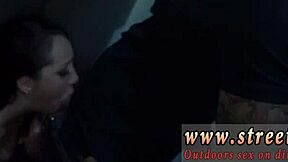 Hand domination handjob from cash machine tempts teen into hardcore hd sex