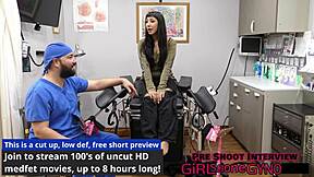 Doc, why can't this shaved brunette teen orgasm with toys and vibes???