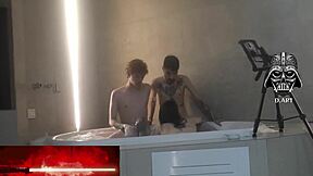 motel hidro threesome pt2 with curvy brazilian blondes