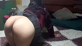 big ass schoolgirl skips class rides cock creampie sticky mess