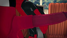 Gwen Swallows Four Arms Cumshots in Epic Compilation