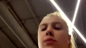 Big Tits Teen Fingers Pussy Then Fucks Hard During Intense Gym Workout!