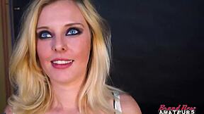 blonde tattooed hairy coed mya rims cock in hot audition?