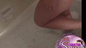 hey tabatha, love watching you shave that pussy in the tub and rub your tits