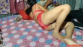 indian wife in pink dress, you love hubby fucking you doggystyle?