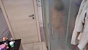 gostosa teen shower masturbation latina blonde bathing