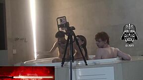 motel hidro threesome pt2 with curvy brazilian blondes