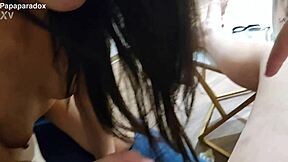 asian college petite first time eats cum after licking balls