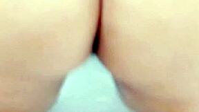 innocent teen babe rebolando wet in bath showing tight pussy and ass