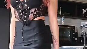 Horny Redhead Latina Rough Doggy Fuck And Deepthroat POV